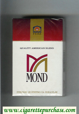 Mond Quality American Blend cigarettes hard box