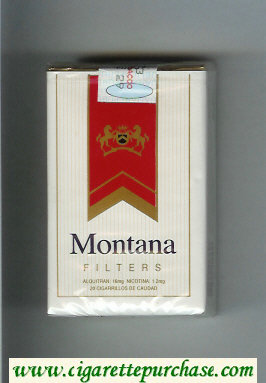 Montana Filters Cigarettes soft box