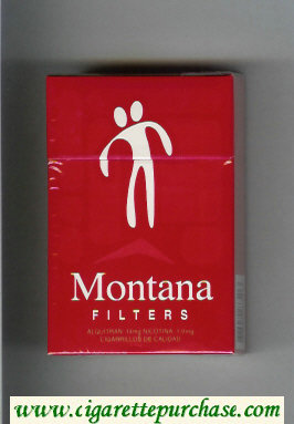 Montana Filter Cigarettes hard box