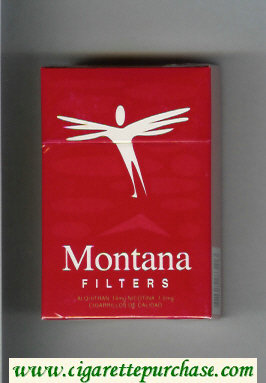 Montana Cigarettes Filter hard box