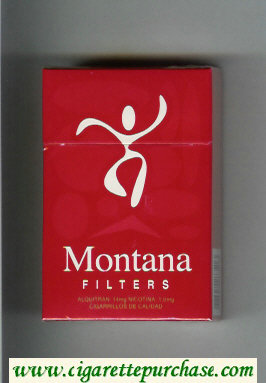 Montana Filter hard box Cigarettes