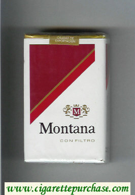 Montana Con Filtro Cigarettes soft box