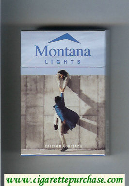 Montana Lights Edicion Limitada cigarettes hard box