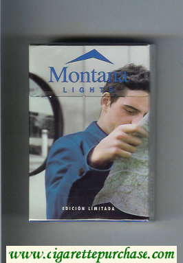 Montana Lights Edicion Limitada hard box cigarettes