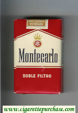 Montecarlo Double Filtro cigarettes soft box