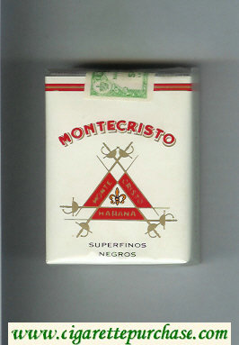 Montecristo soft box cigarettes