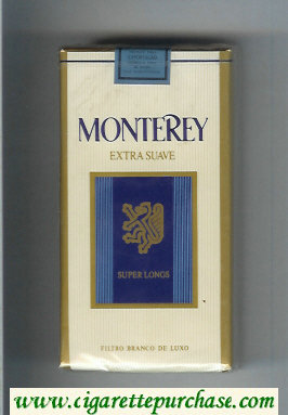 Monterey Extra Suave 100s cigarettes soft box