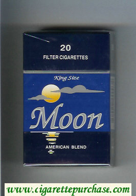 Moon cigarettes hard box