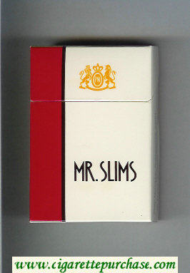 Mr.Slims cigarettes hard box