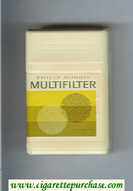 Multifilter Philip Morris cigarettes plastic box