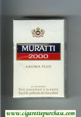 Muratti 2000 Aroma Plus hard box cigarettes