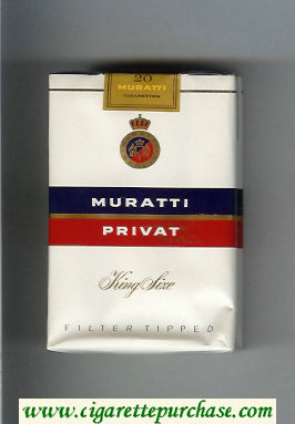 Muratti Privat cigarettes soft box