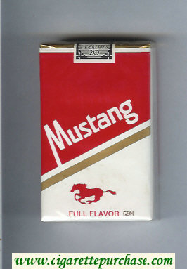 Mustang Full Flavor cigarettes soft box