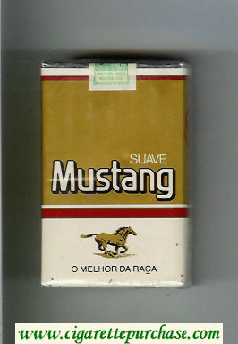 Mustang Suave O Melhor Da Raca cigarettes soft box