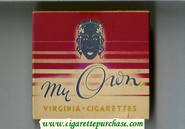 My Own Virginia - Cigarettes wide flat hard box