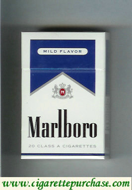 Discount Marlboro Mild Flavor cigarettes hard box