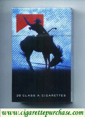 Discount Marlboro Special Edition Barretos 2007 Cowboy domando o cavalo red cigarettes hard box