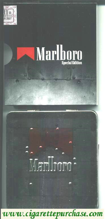 Discount Marlboro Special Edition red TIN PACK cigarettes