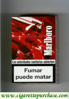 Discount Marlboro collection design Racing Edition cigarettes hard box