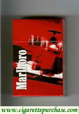 Discount Marlboro collection design Racing Edition filter cigarettes hard box