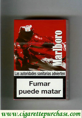 Discount Marlboro collection design Racing Edition hard box cigarettes