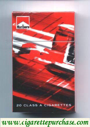 Discount Marlboro filter cigarettes collection design Racing Edition hard box