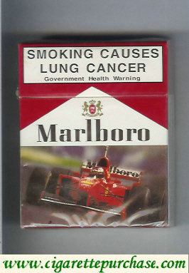 Discount Marlboro with Ferrari 25 cigarettes hard box