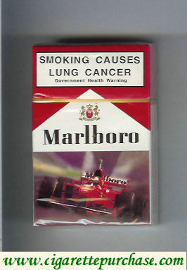 Discount Marlboro with Ferrari cigarettes hard box
