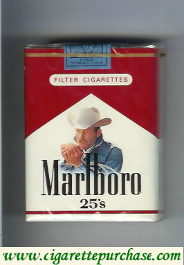 Discount Marlboro with cowboy with cigarettes soft box
