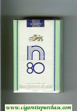 N 80 cigarettes soft box