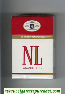 NL cigarettes hard box