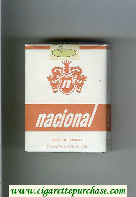 Nacional cigarettes soft box