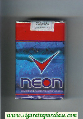 Neon cigarettes soft box