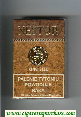 Nestor King Size cigarettes hard box