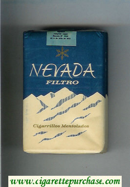 Nevada Filtro Mentolados cigarettes soft box