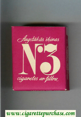No 3 cigarettes soft box