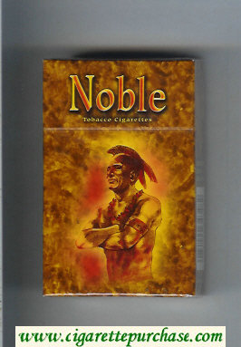 Noble cigarettes hard box