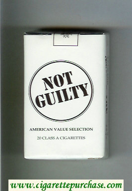 Not Guilty American Value Selection cigarettes soft box