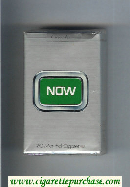 Now 20 Menthol cigarettes soft box