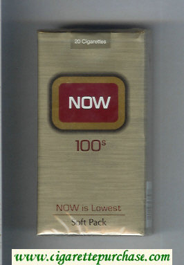Now 100s Now is Lowest cigarettes soft box