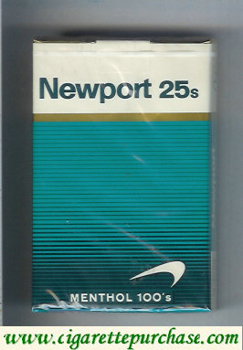 Discount Newport 25s Menthol 100s cigarettes soft box