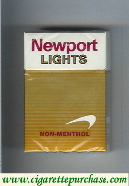 Discount Newport Non Menthol Lights cigarettes hard box