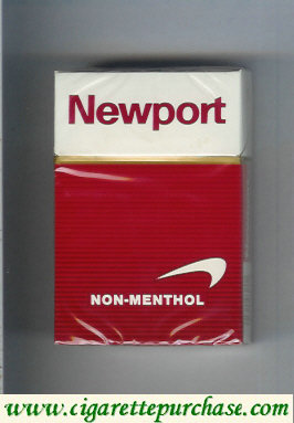 Discount Newport Non Menthol cigarettes hard box