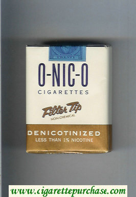 O-Nic-O Filter Tip Non-Chemical cigarettes soft box