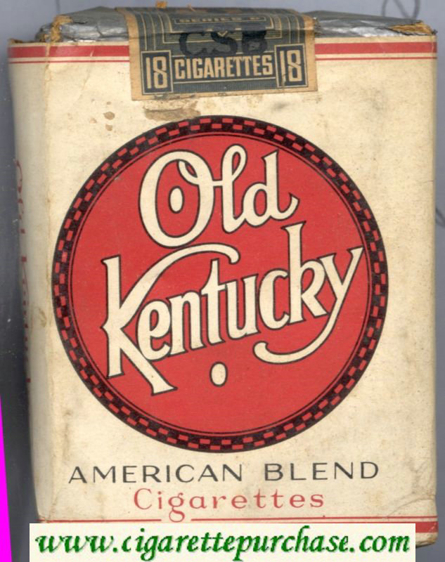 Old Kentucky Plain American Blend cigarettes soft box