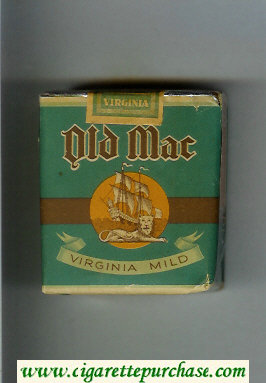 Old Mac Virginia Mild cigarettes soft box