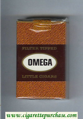 Omega Filter Tipped Little Cigars cigarettes soft box