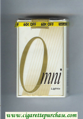 Omni Lights cigarettes soft box