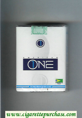 One American cigarettes soft box