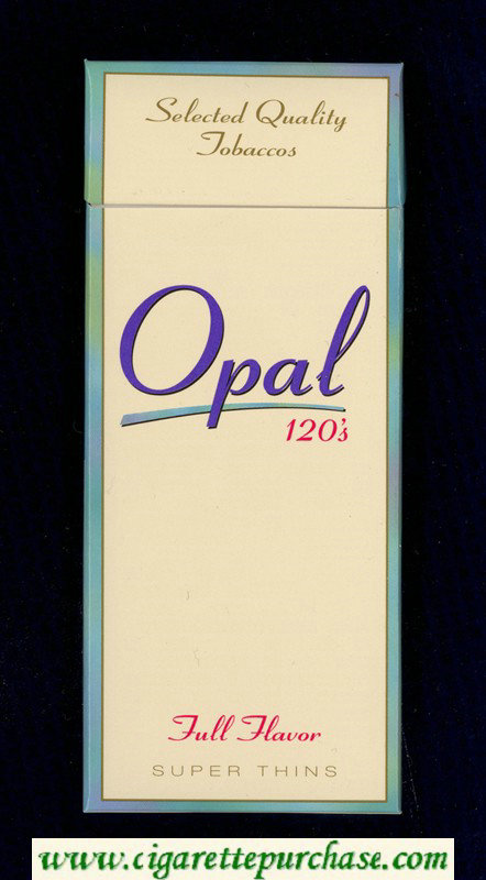 Opal 120s Full Flavor cigarettes hard box
